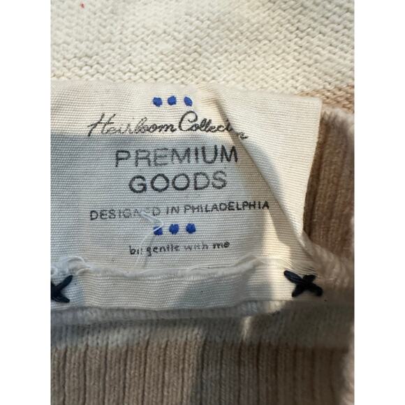 We The Free Women’s Into the Blue Oversized Crop Sweater – Sz Large NWT Relaxed - Picture 7 of 11